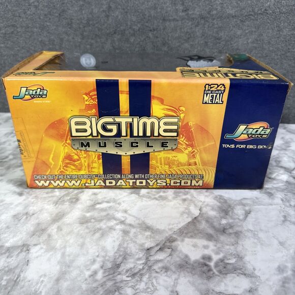 JADA 1/24 BIGTIME MUSCLE METALLIC RED BLACK 1970 FORD MUSTANG BOSS 429 NEW *READ - Picture 3 of 5